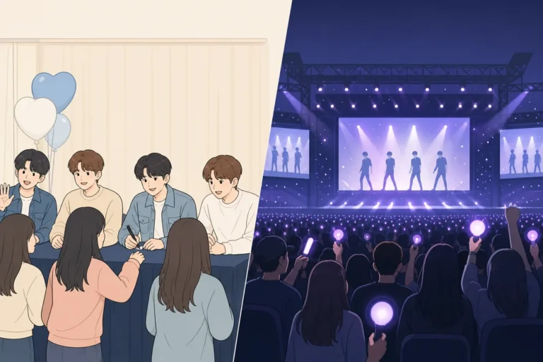 Fan Meeting vs Concert in Korea: What’s the Difference?