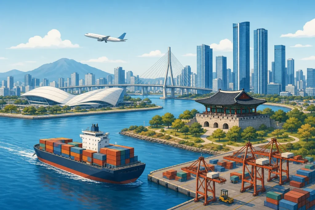 incheon more than airport incheon port city historic harbor street and modern skyline contrast