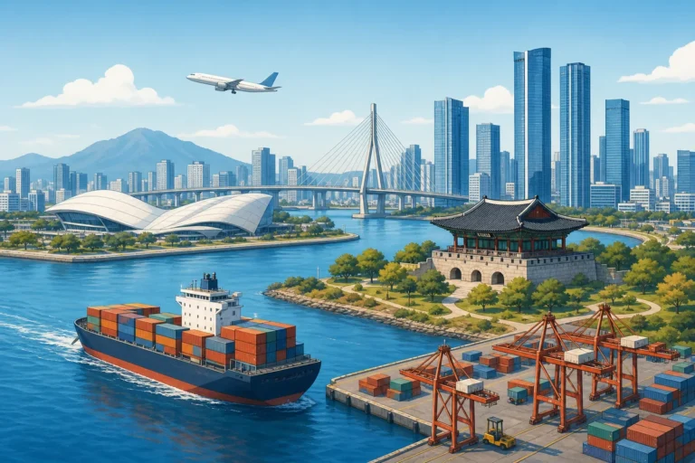 incheon more than airport incheon port city historic harbor street and modern skyline contrast