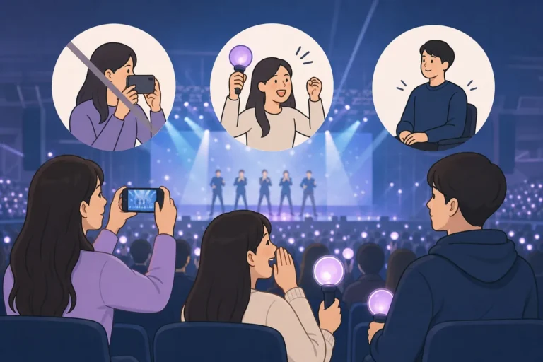 K Pop Concert Etiquette: K-pop Concert Etiquette in Korea: Filming, Cheering, and Seat Manners