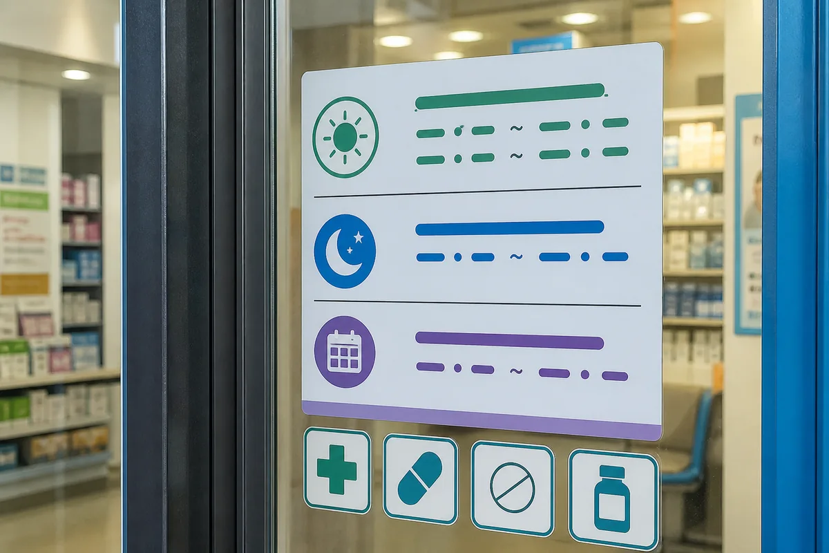 Korean pharmacy hours notice for a 야간약국 listing and today’s opening time