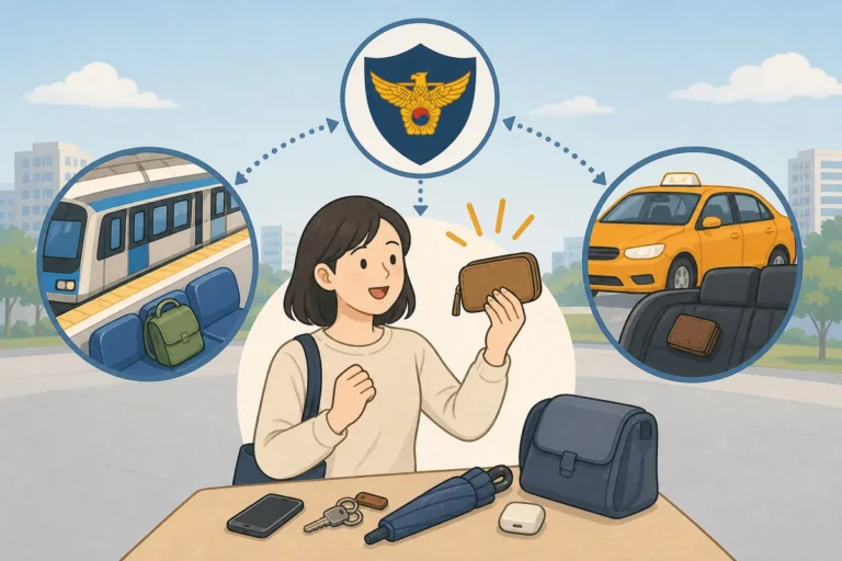 How to Find Lost Items in Korea: Subway, Taxi, and Police Lost and Found-지하철 유실물, 택시 분실물, 경찰청 LOST112