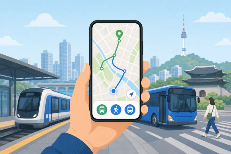 Naver Map in Korea: How to Use It for Transit, Walking, and Places