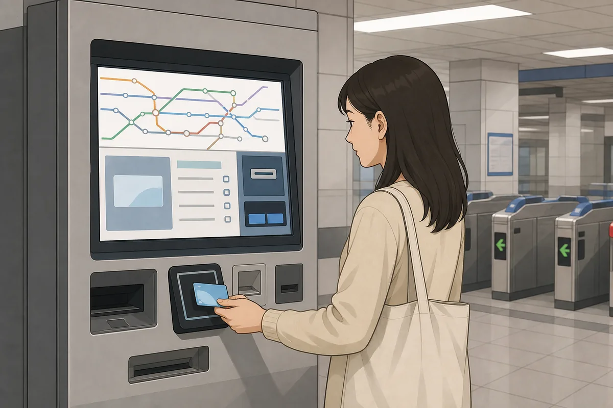seonbul meaning on a convenience store payment terminal in Korea