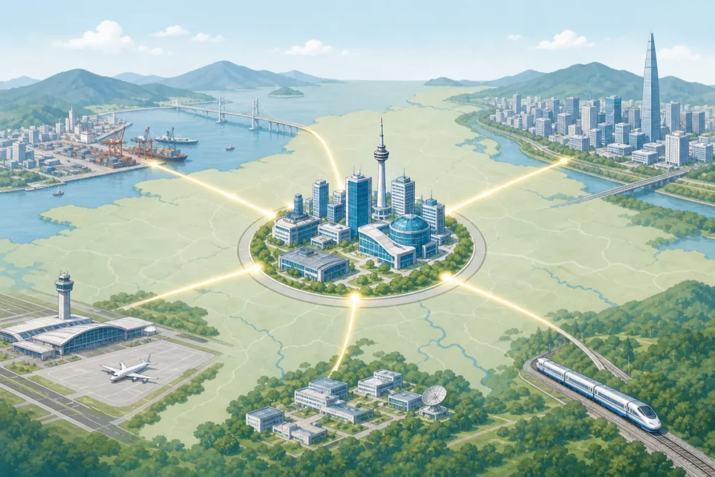 why daejeon middle everything daejeon science city explained with KTX routes and central Korea hub context