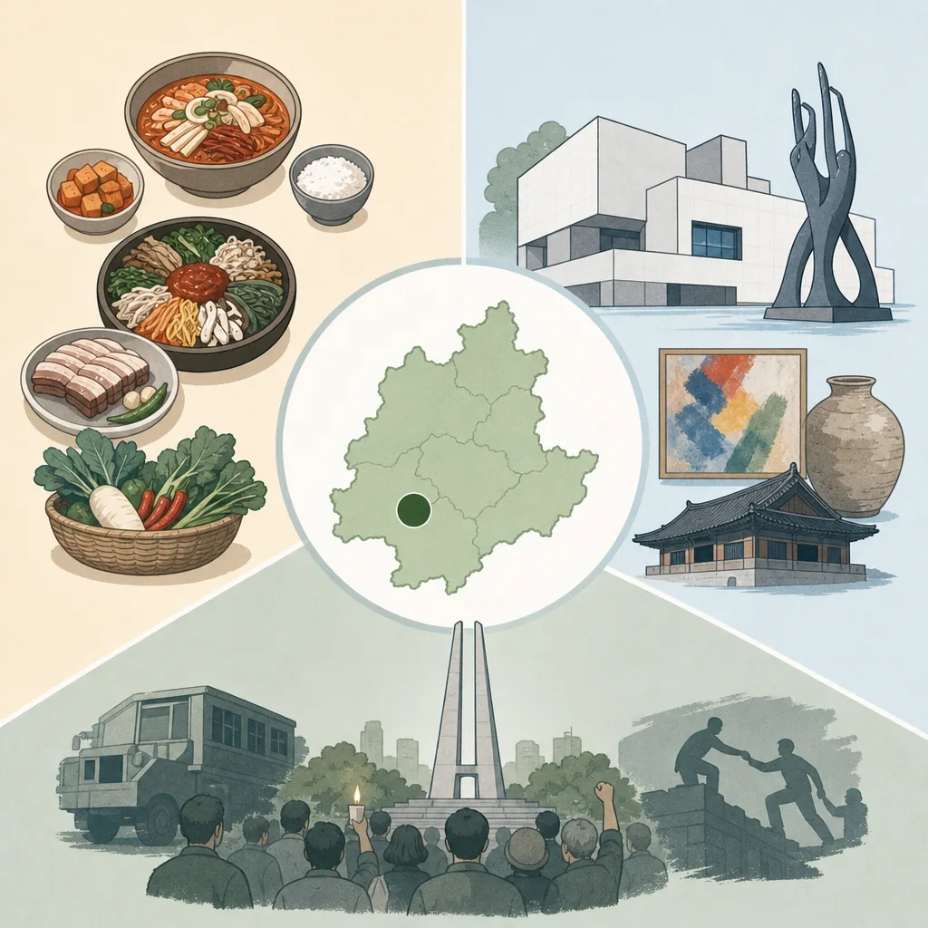 Why Gwangju matters: democracy history, Jeolla food, and art in one city