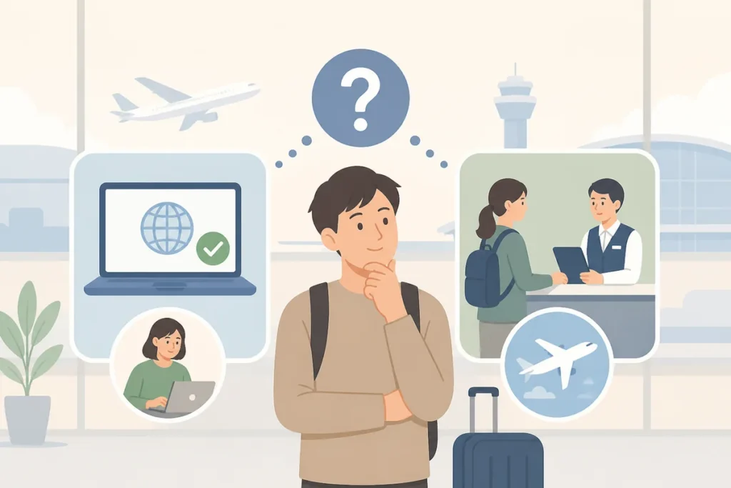 k eta vs korea e arrival decision guide for 2026 travelers checking official entry rules before flying to Korea