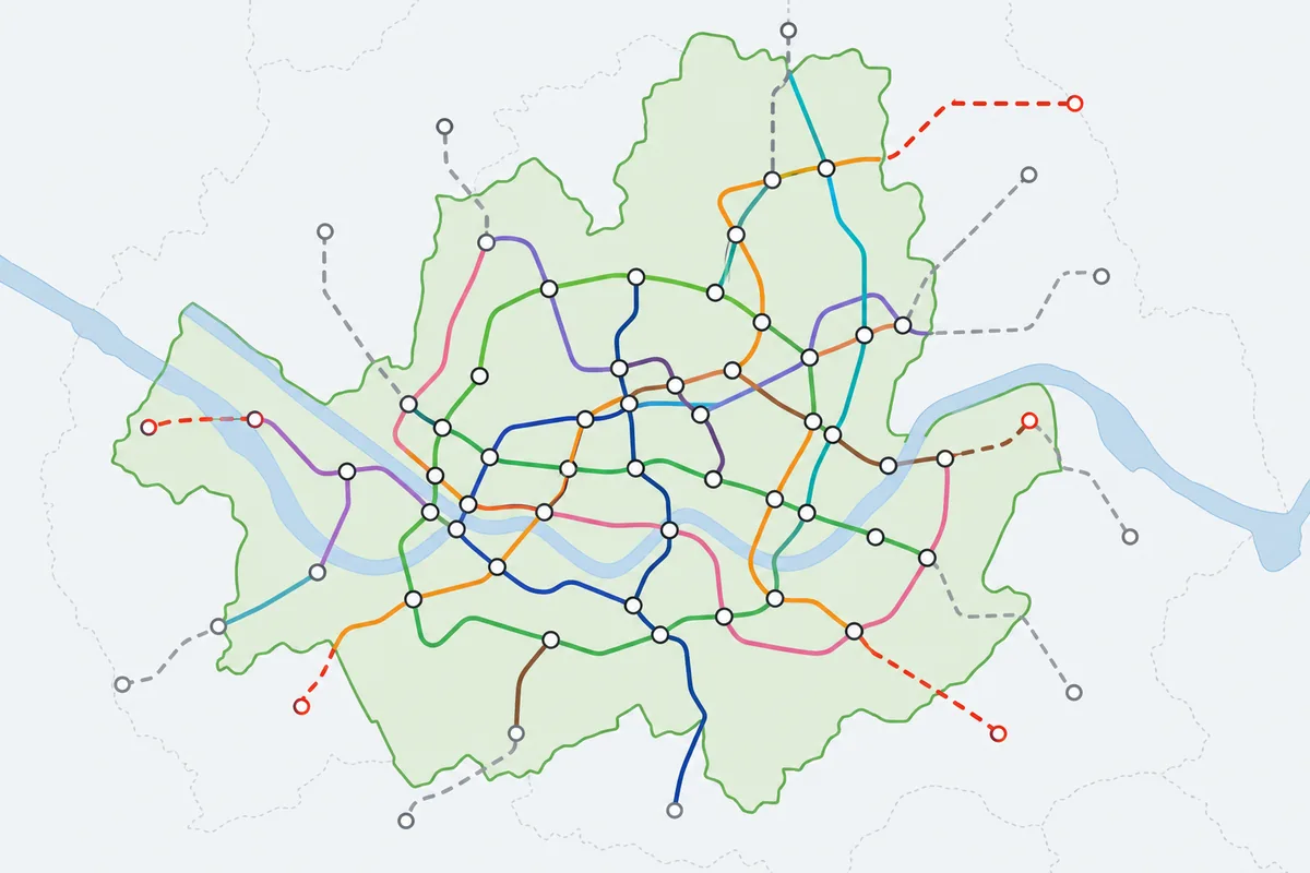 seoul climate card service area map with excluded routes highlighted