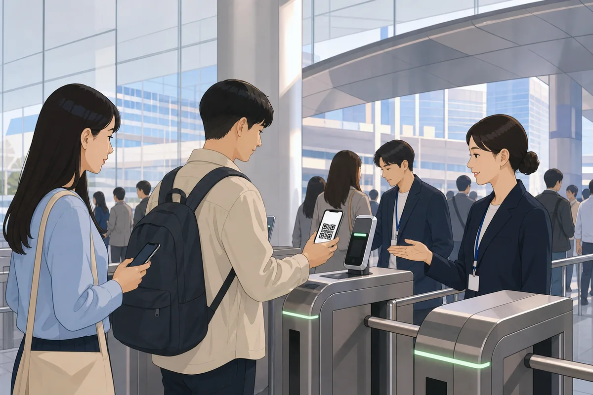 smart life week 2026 seoul smart life week 2026 registration QR code check at COEX entrance