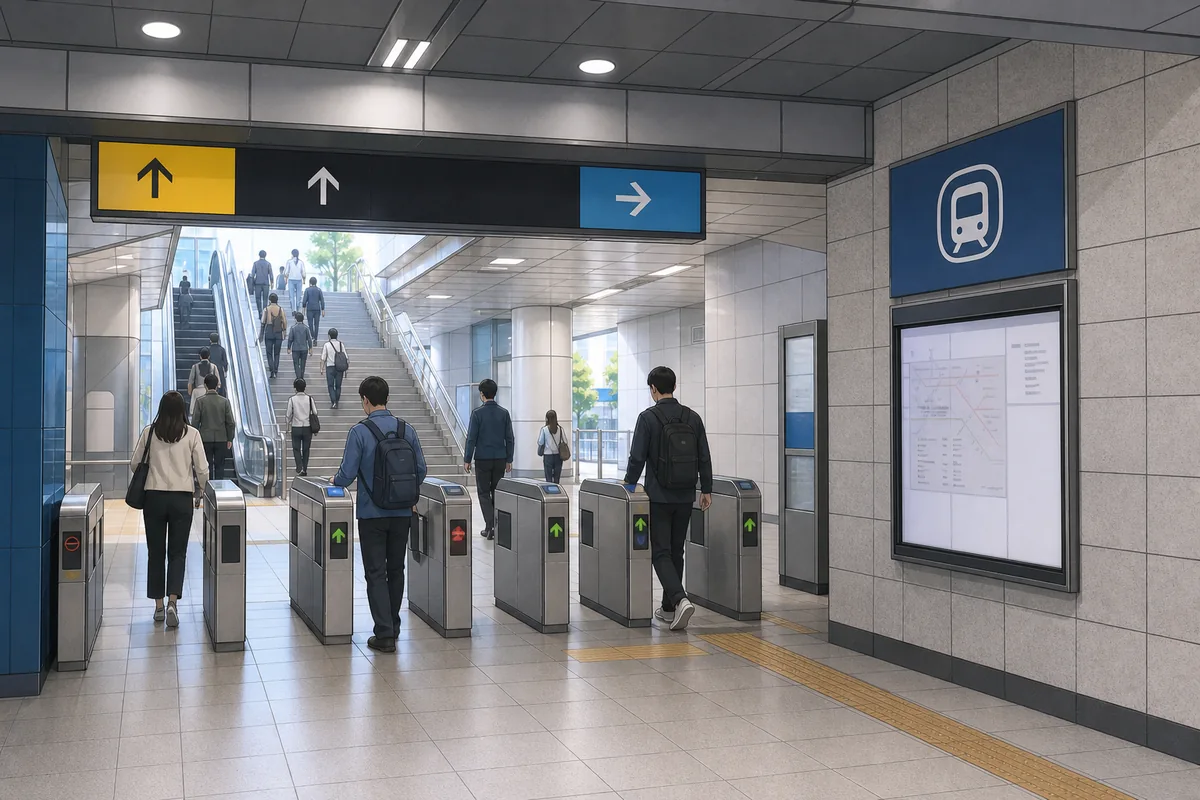 COEX Samseong Station signs for smart life week 2026 visitors