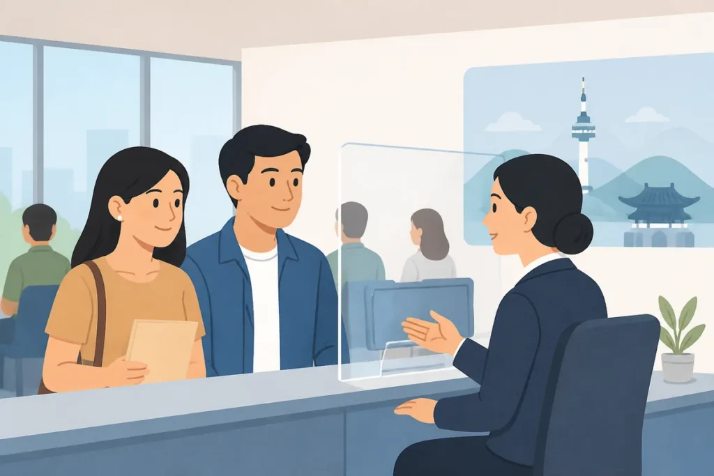 south korea visa filipinos kvac processing fee notice for Filipino South Korea visa applicants at KVAC Manila