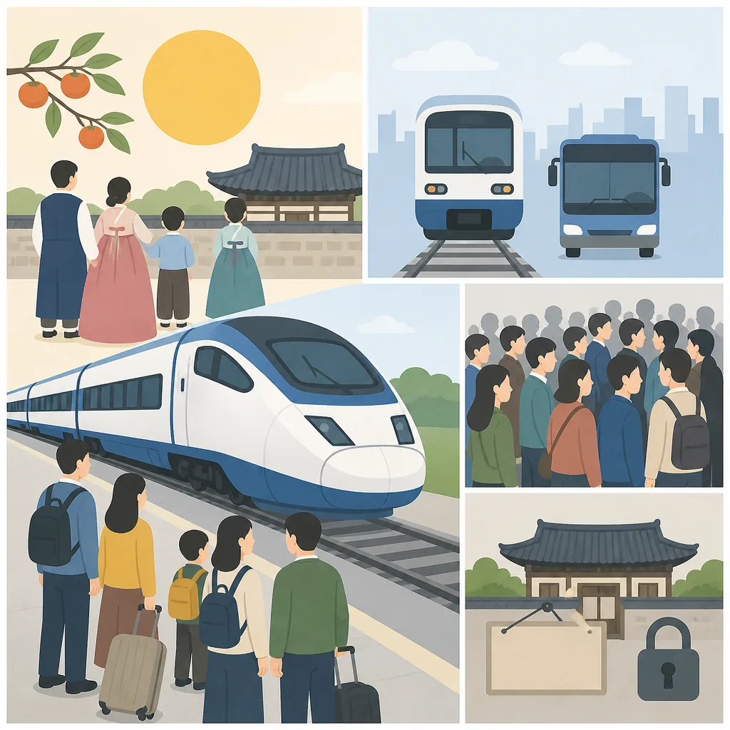 chuseok 2026 travel checklist for tickets, closures, and crowd-heavy travel days